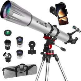Teleskop Astronomiczny 90900 90/900mm 36-450x Statyw Adapter Telefon
