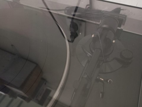 Denon DP-300F gramofon automatyczny analogowy 33 1/3 RPM 45 RPM czarny