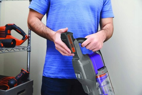 Odkurzacz pionowy Black+Decker BDPSE1815P niebieski