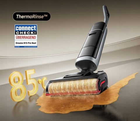 Odkurzacz pionowy Dreame H15 PRO HEAT AI mycie na gorąco czarny