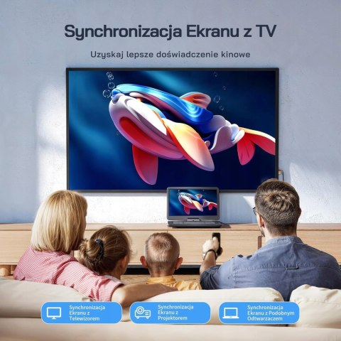 Odtwarzacz przenośny DVD WOLFANG 17,5''