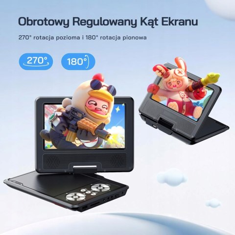 Odtwarzacz przenośny DVD WOLFANG 9,5''