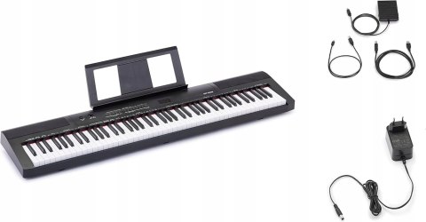 Przenośne Pianino Amazon Basics DP-882 88 Klawiszy Półważone USB-MIDI
