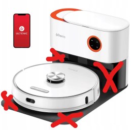 Robot sprzątający Ultenic T10 PRO biały odkurzacz mop myjący 4000Pa BAZA