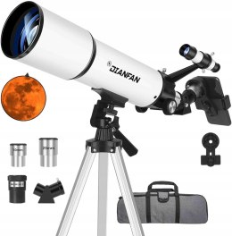 Teleskop astronomiczny Dianfan 80600 z torbą i adapterem na smartfon