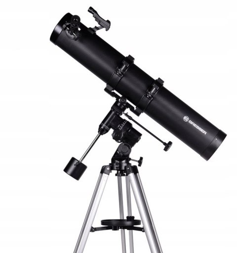 Teleskop zwierciadlany BRESSER Galaxia 114/900 EQ z filtrem słonecznym