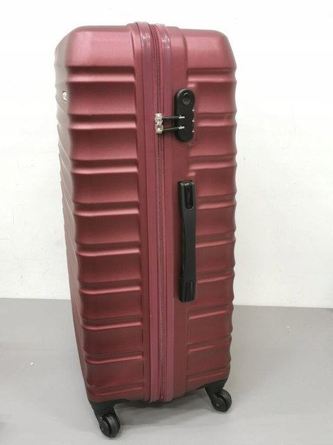 WITTCHEN GROOVE Line Walizka twarda duża ABS 56-3A-313-3 96 l bordowy