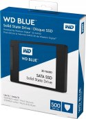 Dysk SSD Western Digital Blue 500GB 2,5" SATA III WDS500G2B0A