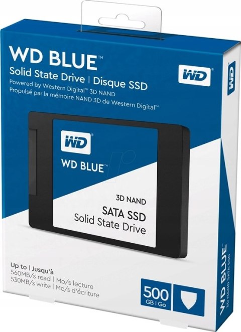 Dysk SSD Western Digital Blue 500GB 2,5" SATA III WDS500G2B0A