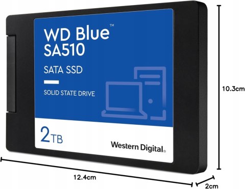 Dysk SSD Western Digital SA510 2TB 2,5" SATA III