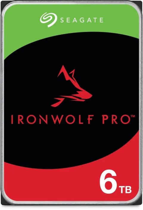 Dysk wewnętrzny HDD Seagate IronWolf Pro 6TB ST6000NE000 6000 GB 3,5" SATA