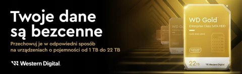 Dysk wewnętrzny HDD WD Gold 8TB WD8005FRYZ