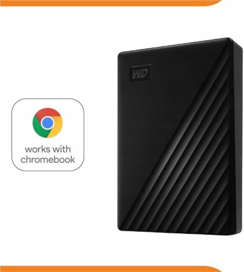 Dysk zewnętrzny HDD WD My Passport 5TB WDBPKJG0050BBK