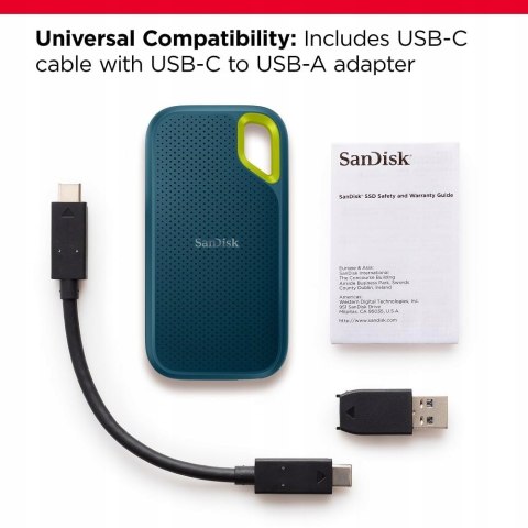 Dysk zewnętrzny SSD SanDisk Extreme Portable SSD V2 2TB 1050MB/s