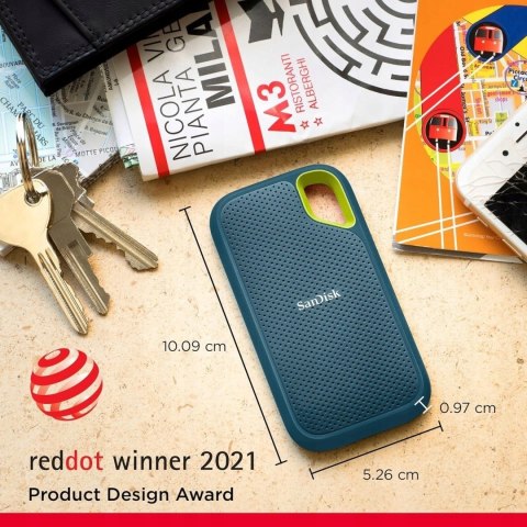 Dysk zewnętrzny SSD SanDisk Extreme Portable SSD V2 2TB 1050MB/s