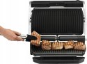 Kontaktowy grill elektryczny Tefal OptiGrill GC705D16 srebrny/szary 2000 W