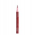 NYX MAKEUP Lip Liner Stain konturówka do ust z tintem 10 Up All Night 1ml