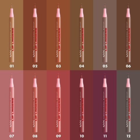 NYX MAKEUP Lip Liner Stain konturówka do ust z tintem 10 Up All Night 1ml