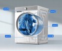Pralka Samsung WW11BB744DGW AI EcoBubbleo klasie energetycznej A, biała