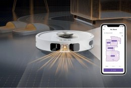 Robot odkurzający mopujący Shark PowerDetect 2w1 biały AV2800ZEEUWH