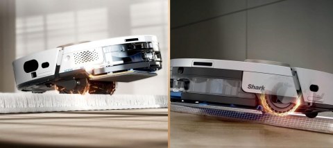 Robot odkurzający mopujący Shark PowerDetect 2w1 biały AV2800ZEEUWH