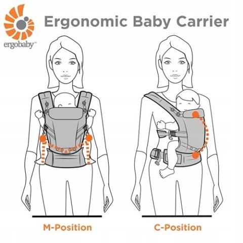 Ergobaby Adapt babycarrier ergonomiczne nosidełko czarny
