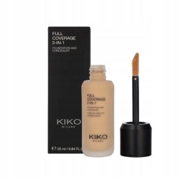 KIKO Milano Full Coverage Foundation 2w1 podkład + korektor Warm Rose 25 ml