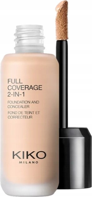 KIKO Milano Full Coverage Foundation 2w1 podkład + korektor Warm Rose 25 ml