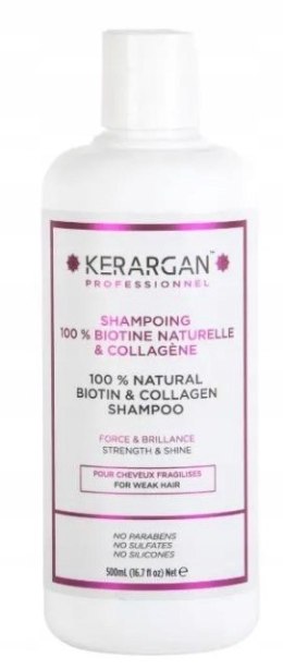 Kerargan - Szampon z biotyną i kolagenem