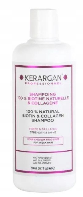 Kerargan - Szampon z biotyną i kolagenem