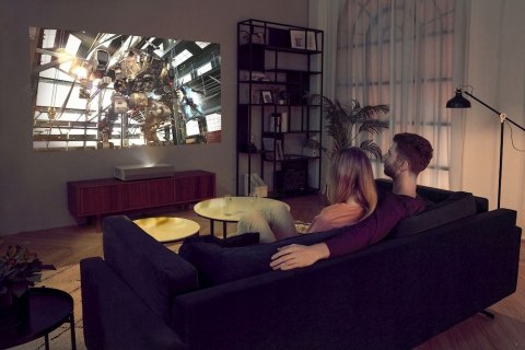 Projektor DLP Optoma CinemaX P2 biały