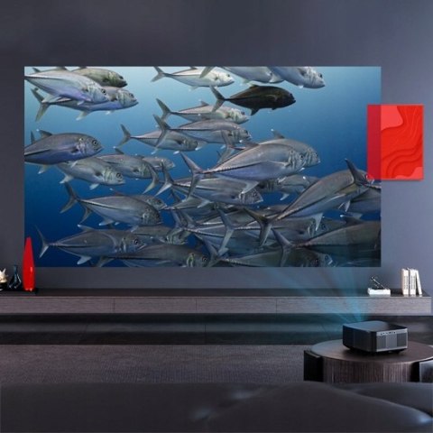 Projektor Yaber K3 LCD 1080p 1600 lm Wi-Fi 6 Google TV czarny
