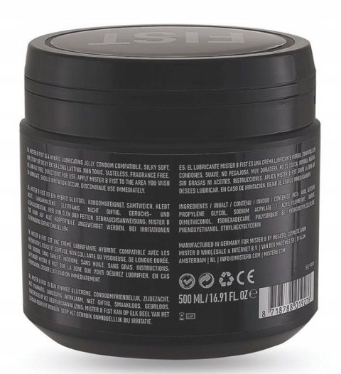 Żel do włosówMISTER B FIST LUBE 500ML