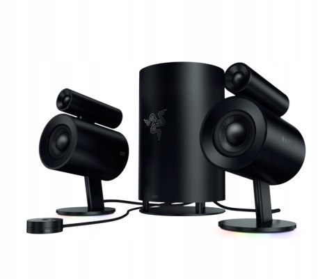 Zestaw głośników 2.1 Razer Nommo Pro LED BT MiniJack 3,5mm Optyczne Czarne