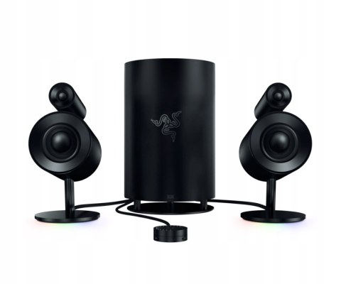 Zestaw głośników 2.1 Razer Nommo Pro LED BT MiniJack 3,5mm Optyczne Czarne