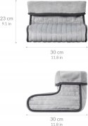But elektryczny ogrzewacz Medisana FWS Foot Warmer szary