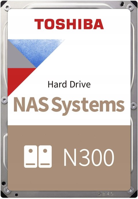 Dysk twardy Toshiba NAS N300 4TB SATA III 3,5"
