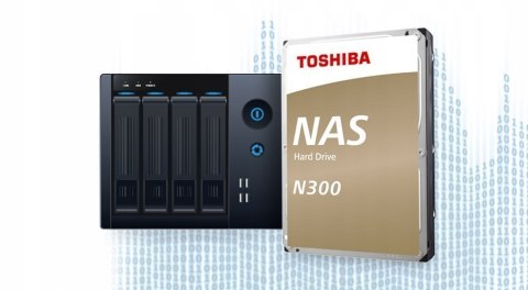 Dysk twardy Toshiba NAS N300 4TB SATA III 3,5"