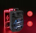 GŁOŚNIK PYLE PPHP1243B BLUETOOTH 800W LED USB MP3 SD MOBILNY IMPREZOWY
