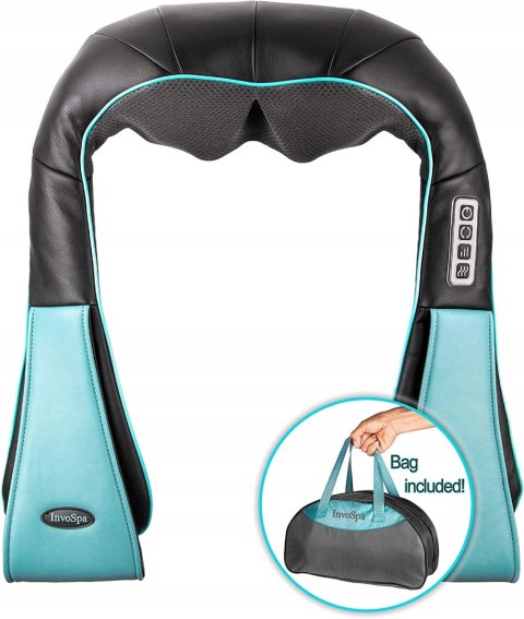 InvoSpa JC-668 Masażer Mieśni Karku Pleców Ciała Shiatsu z Podgrzewaniem
