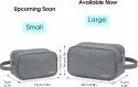 Kosmetyczka Narwey organizer podróżny szara 25x13x15 cm POJEMNA