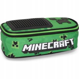 Piórnik Minecraft szkolny saszetka potrójny organizer 22 cm
