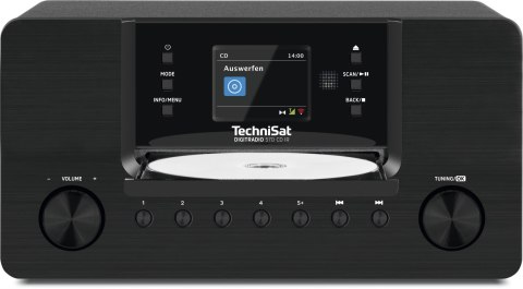 Radio sieciowe DAB+, FM, internetowe TechniSat DIGITRADIO 570 CD IR