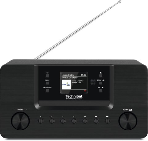 Radio sieciowe DAB+, FM, internetowe TechniSat DIGITRADIO 570 CD IR