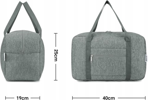 TORBA PODRÓŻNA KABINOWA BAGAŻ PODRĘCZNY RYANAIR 40 x 20 x 25 20L Narwey