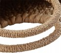 Torba pleciona w stylu boho, przenośna, damska torba ze słomy 40 X 24 cm