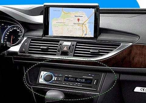 Radio samochodowe NK Auto 1 DIN Bluetooth USB x2 AUX MP3