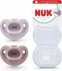 NUK FIrst Choice Soft Smoczki dla niemowląt 0-6 miesięcy 2 sztuki
