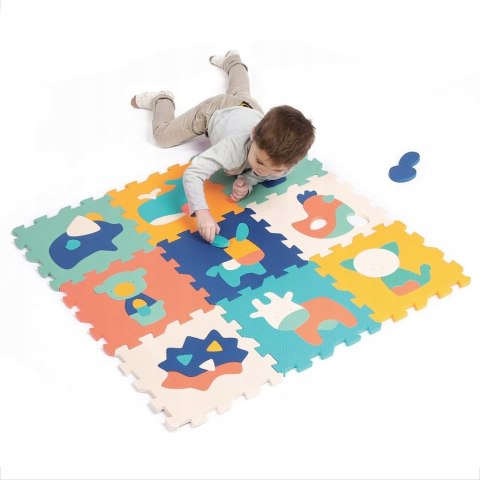 Puzzle piankowe ze zwierzętami Ludi 9 el.