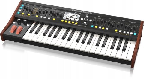 Behringer Deepmind 6 Analog synthesizer 37 Czarny, Biały